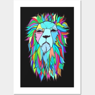 Psych Lion Posters and Art